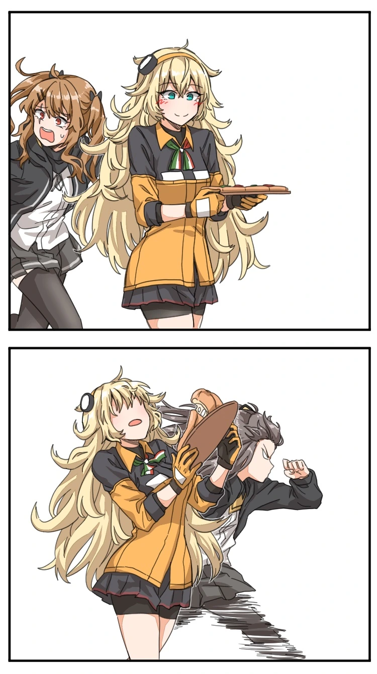 소녀전선) 피자 굽는 manhwa. - 이미지 5