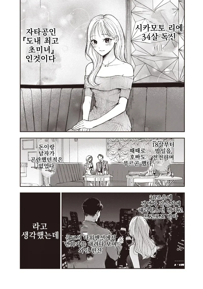 얼굴은 이쁜 34세 여자가 결혼업체를 찾아봄.manga