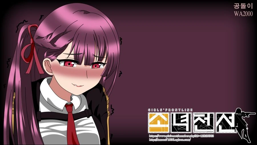 [소녀전선] 와쨩 괴롭히기 (WA2000) - 이미지 2