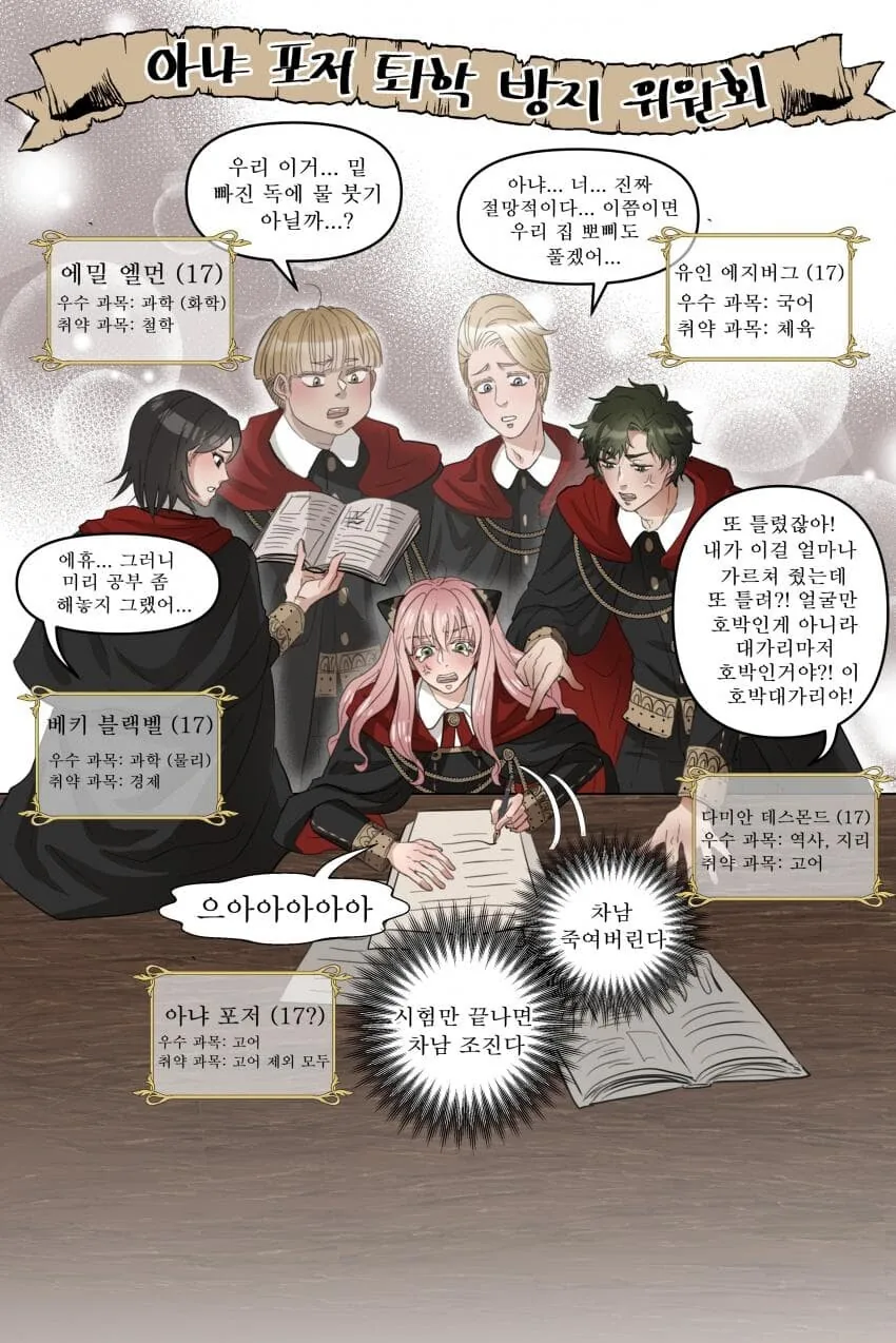 스파이 패밀리) 이든 칼리지 역사상 최고의 빡대가리