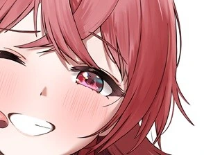 @) 혀 키스 카호