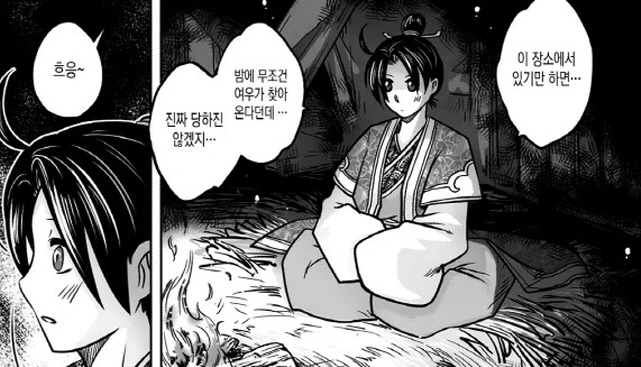 밤에 여우가 찾아오는 만화