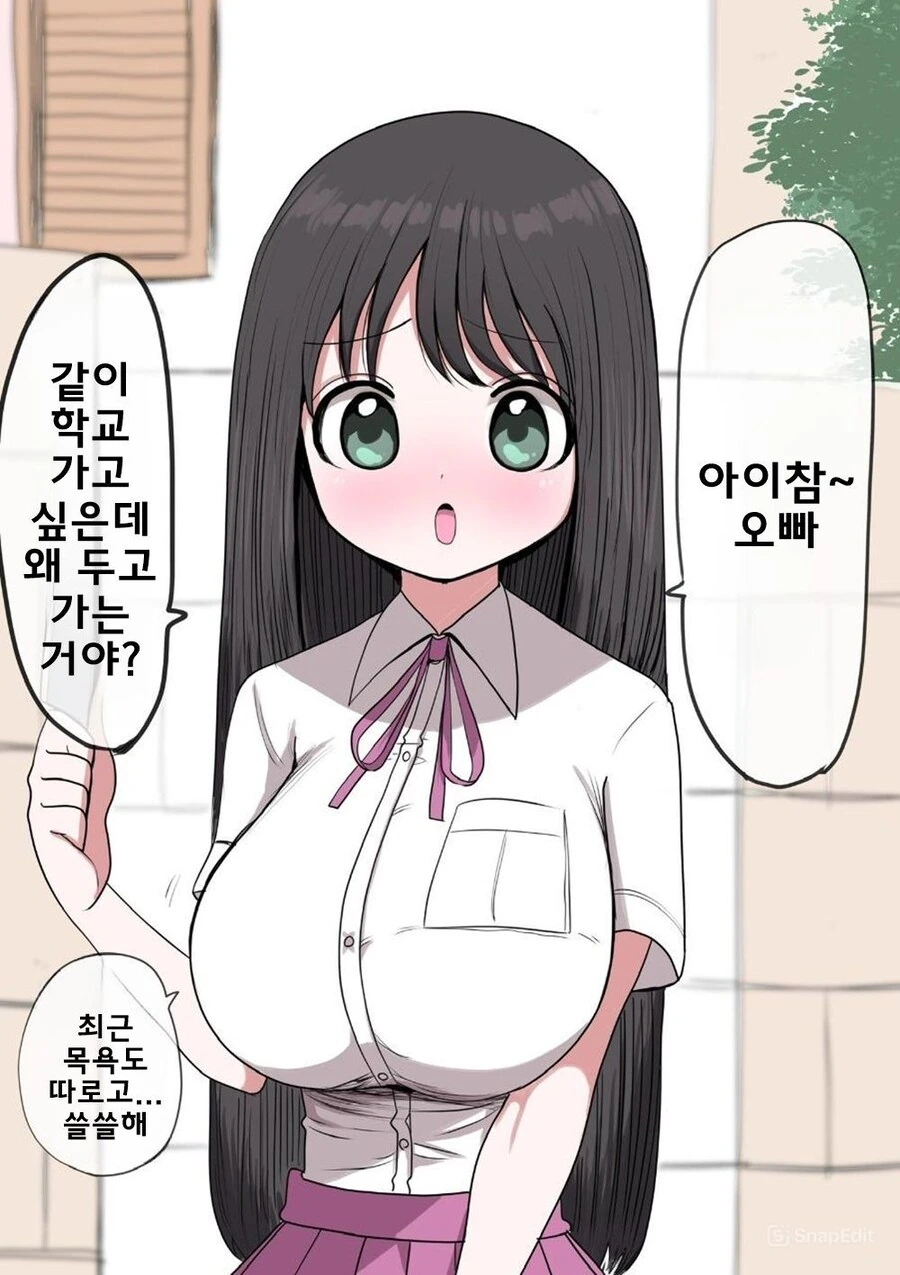 오빠가 너무 좋은 여동생 만화