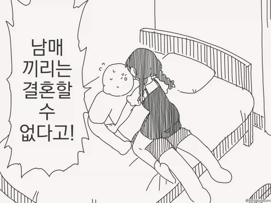 호리데이) 남매끼리 결혼은 할 수 없다고!!.manhwa