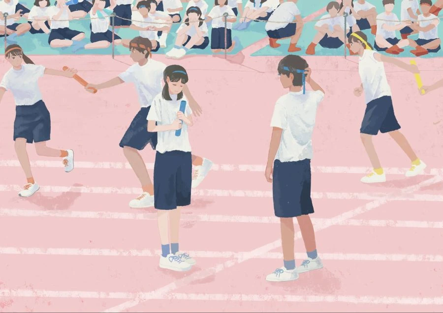운동회 이어달리기.manga - 이미지 2
