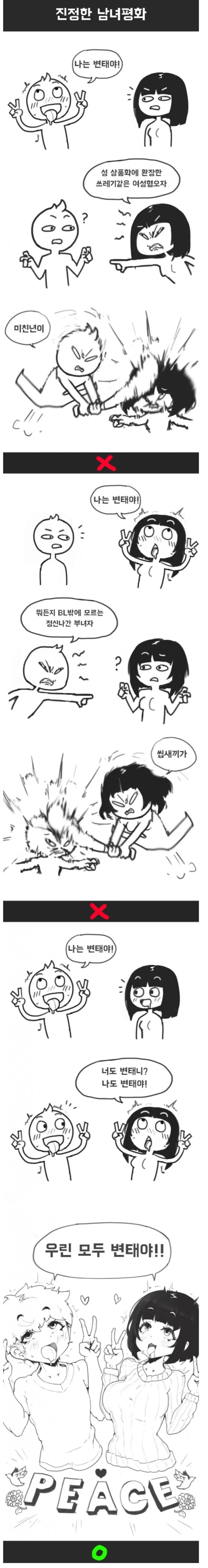 남녀갈등 해결방법 만화.manhwa