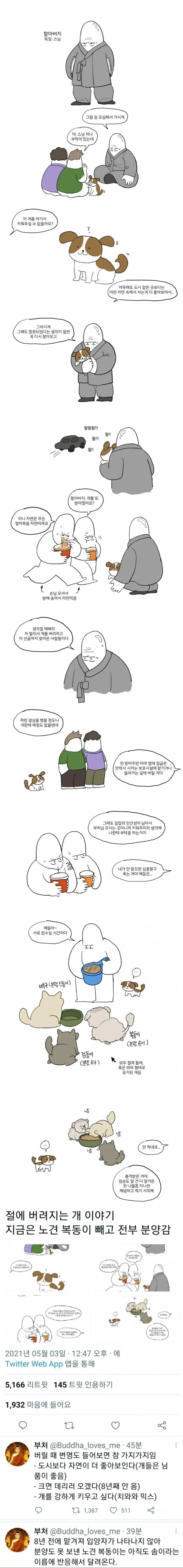 스님한테 부탁하는 사람이 많은.manhwa