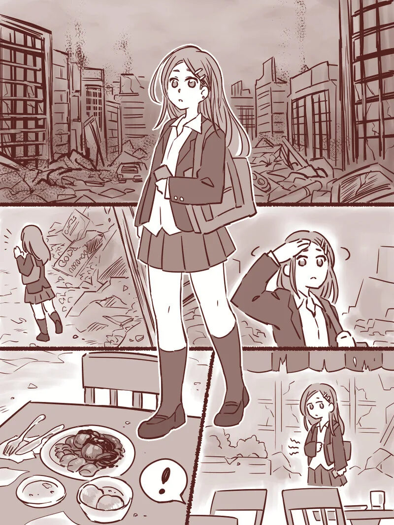 아포칼립스 여고생.manwha