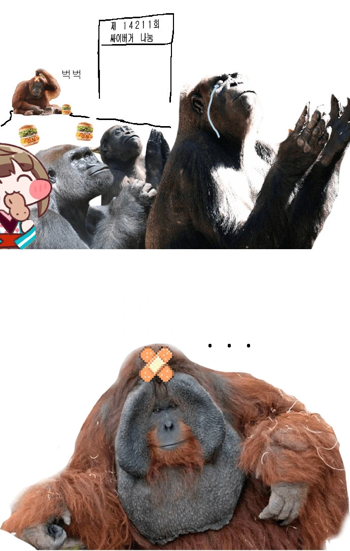 @) U149 침팬치의 기분이 된 만화.manga - 이미지 2