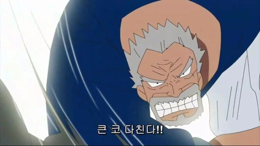 원피스)이쯤에서 다시보는 손주랑 놀아주는 할아버지 - 이미지 3