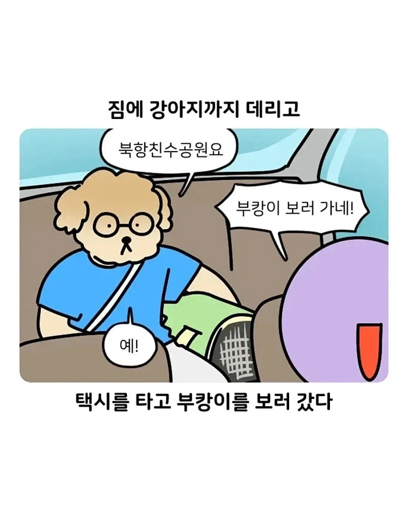 부캉이 최고 붓싼 택씨 최고 만와.manhwa
