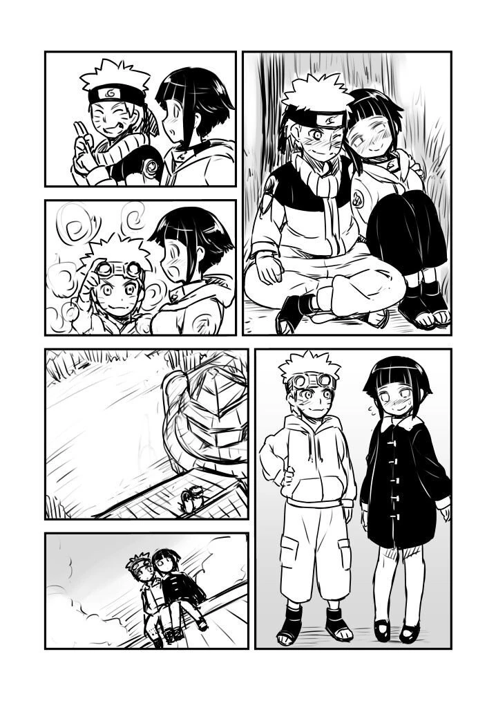 [나루토] 나루토와 히나타가 동심으로 돌아가는.manhwa - 이미지 9