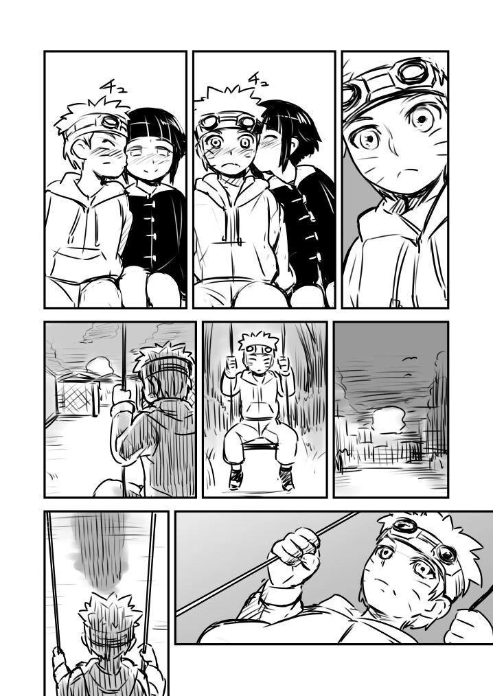 [나루토] 나루토와 히나타가 동심으로 돌아가는.manhwa - 이미지 10