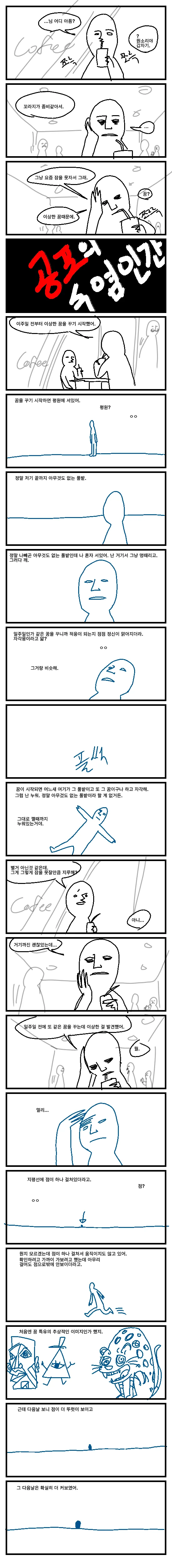 공포의 수염인간.Manwha