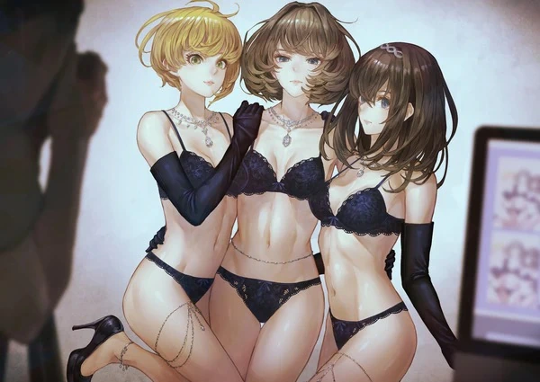 @)린제리화보를 찍는 프레데터 카에데 후미 머시기