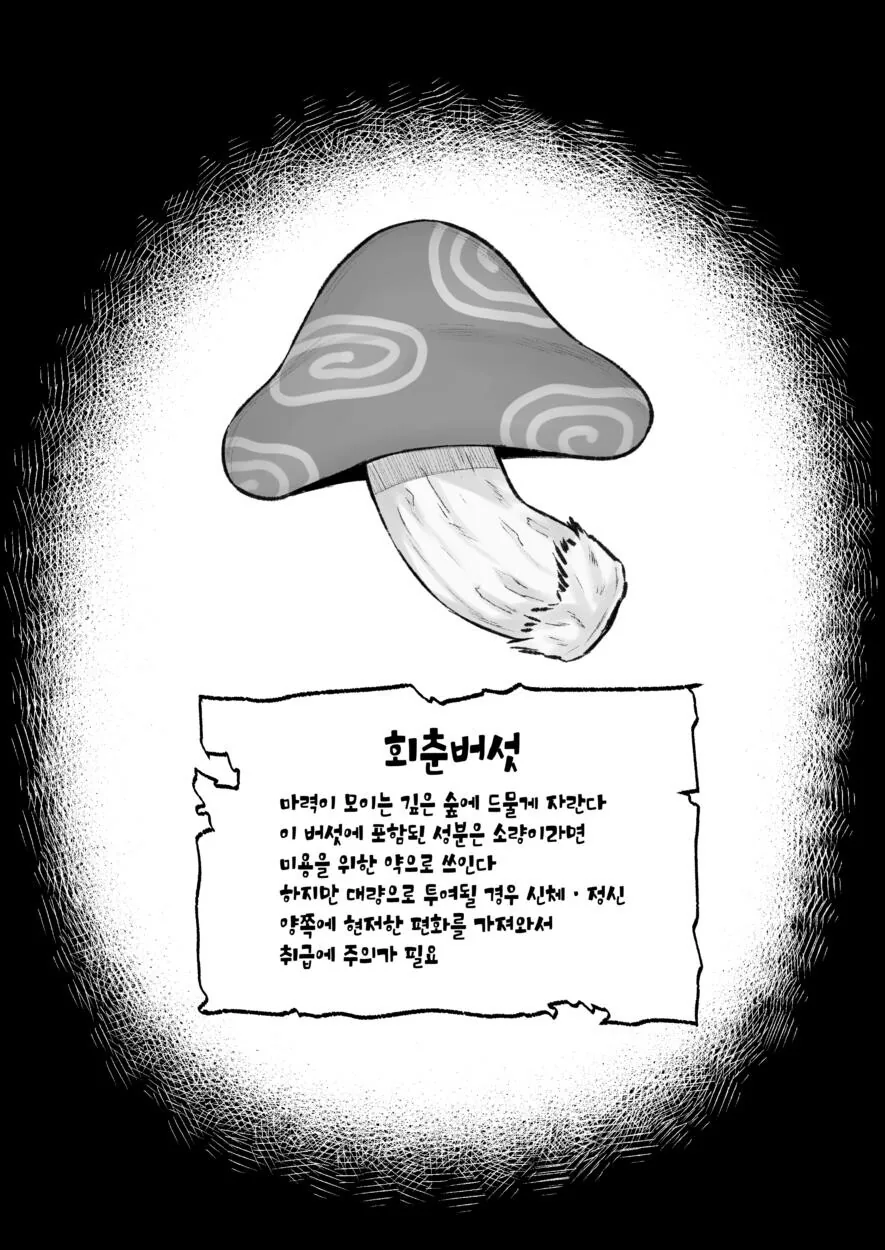 엘프 눈나 들에게 치료받는 만화