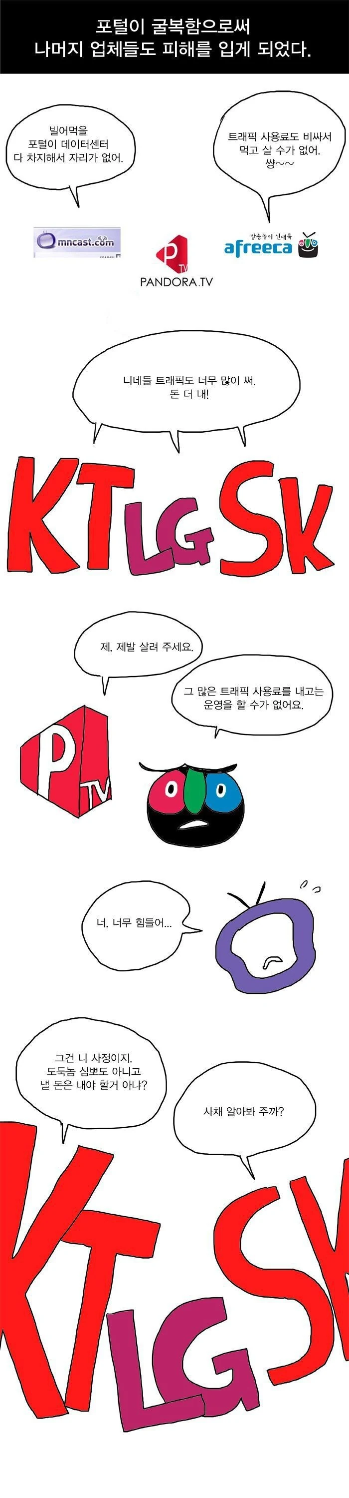 10년전에 망사용료 사태를 예언했던 만화 - 이미지 2