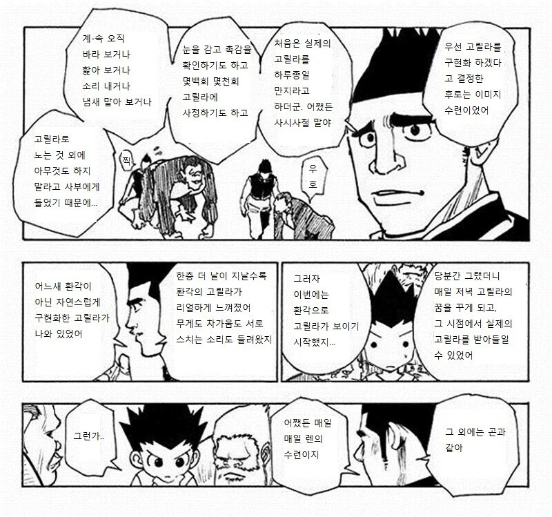 헌터x헌터)크라피카 스승때문에 박혀버린 구현화계 수련방법 - 이미지 2