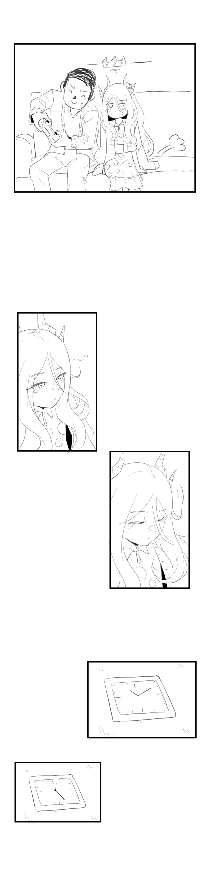 블아)ㅎㅂ)히나의 타액을 빨아먹는 만화.Manhwa