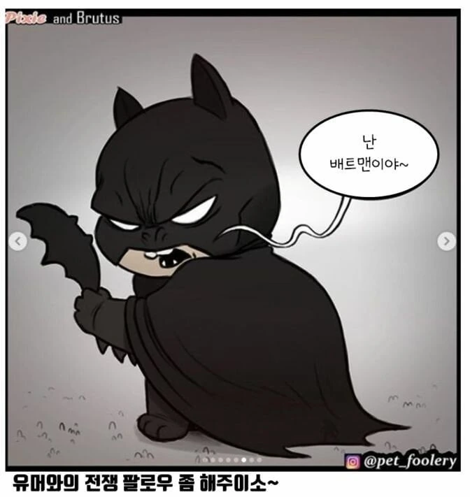은퇴한 군견과 아기 고양이 만화 - 이미지 7