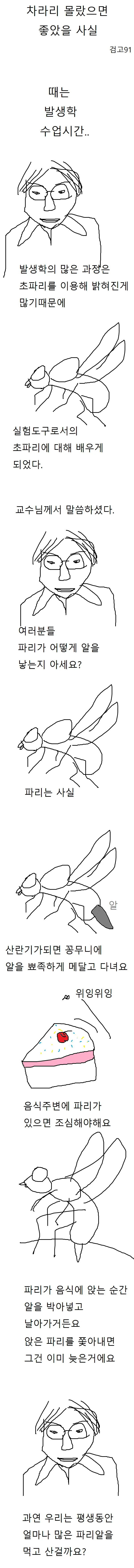 차라리 몰랐으면 좋았을 사실.manhwa