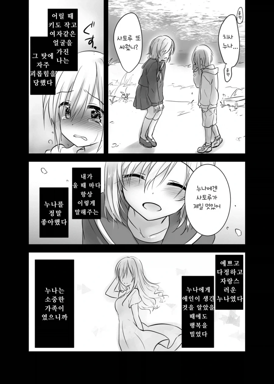 누나에게 남자친구가 생긴.manga