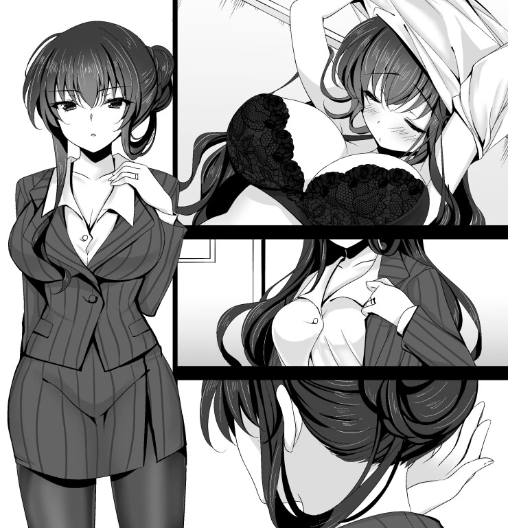 끝나고 옷 입는 아줌마