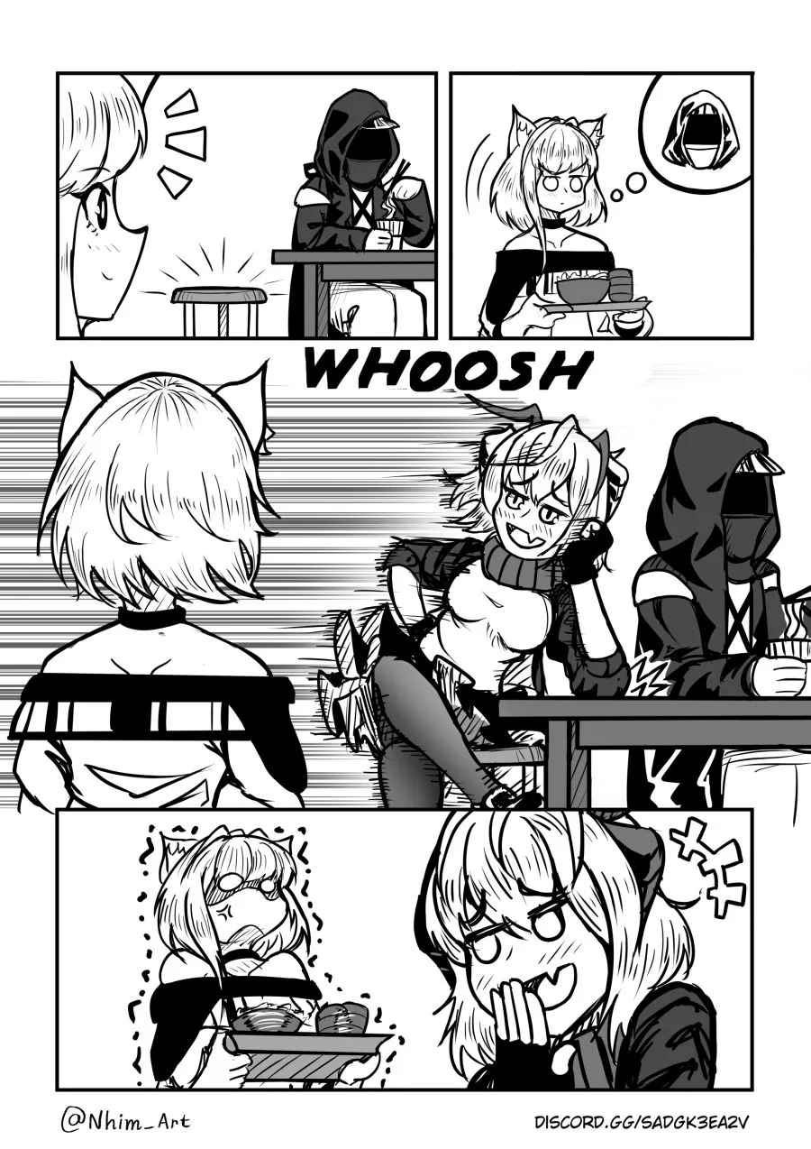 명일방주)그녀의 허리가 활처럼 휘었다.manga