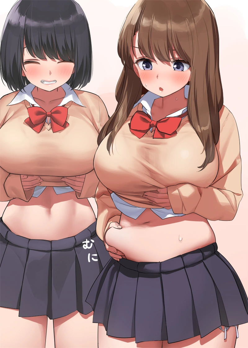 여학생쟝 : 나 살 엄청 쪘어..