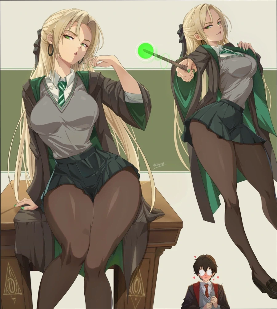 해리포터) 계속해서 나오는 카리나 말포이짤 특징.jpg