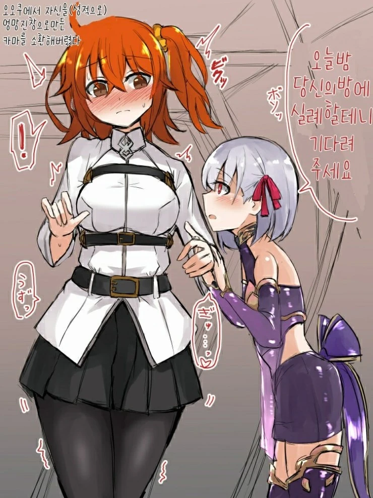 [fate]가위치기예고하는 만화 - 이미지 2