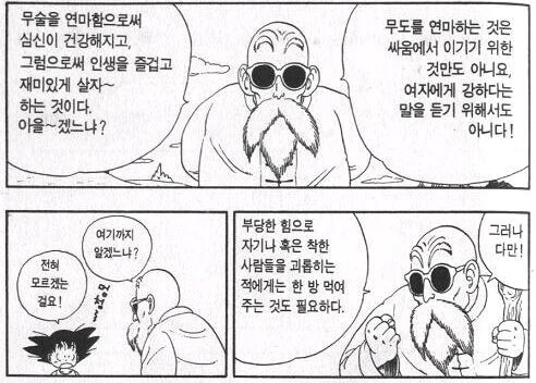 (드래곤볼) 거북선인이 지혜 컨셉으로 밀고갈수있는이유