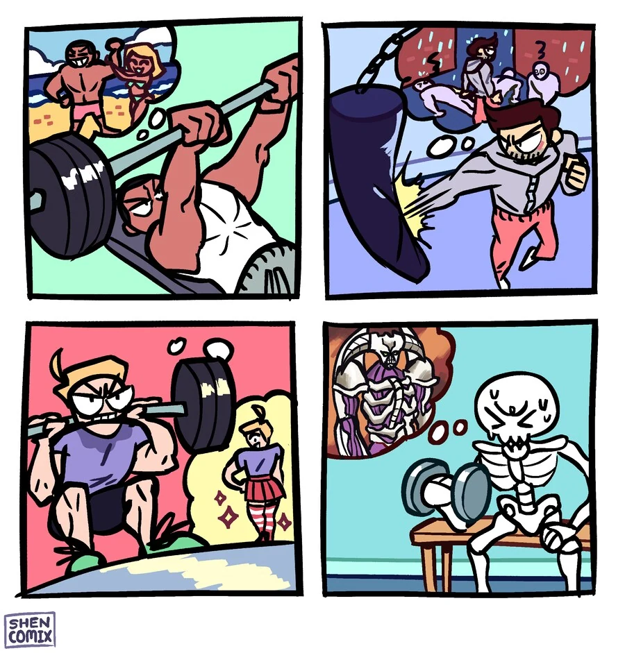 운동의 이유.comic