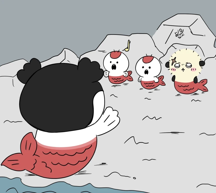 치이카와)결국 인어가 된 랏코.manwha