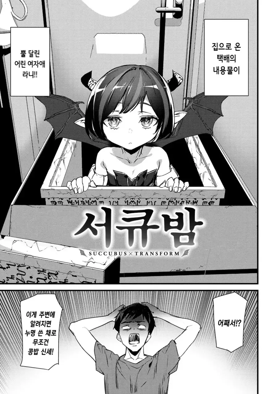 서큐버스에게 에너지음료를 주지 마시오.manga