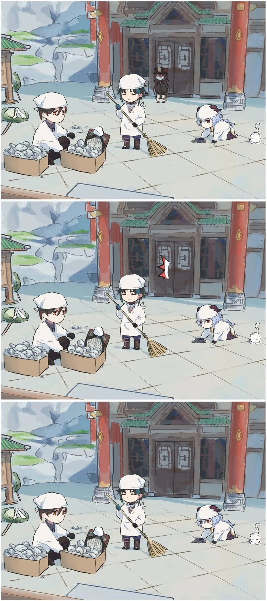 원신) 평범한 왕생당 만화.manga - 이미지 3