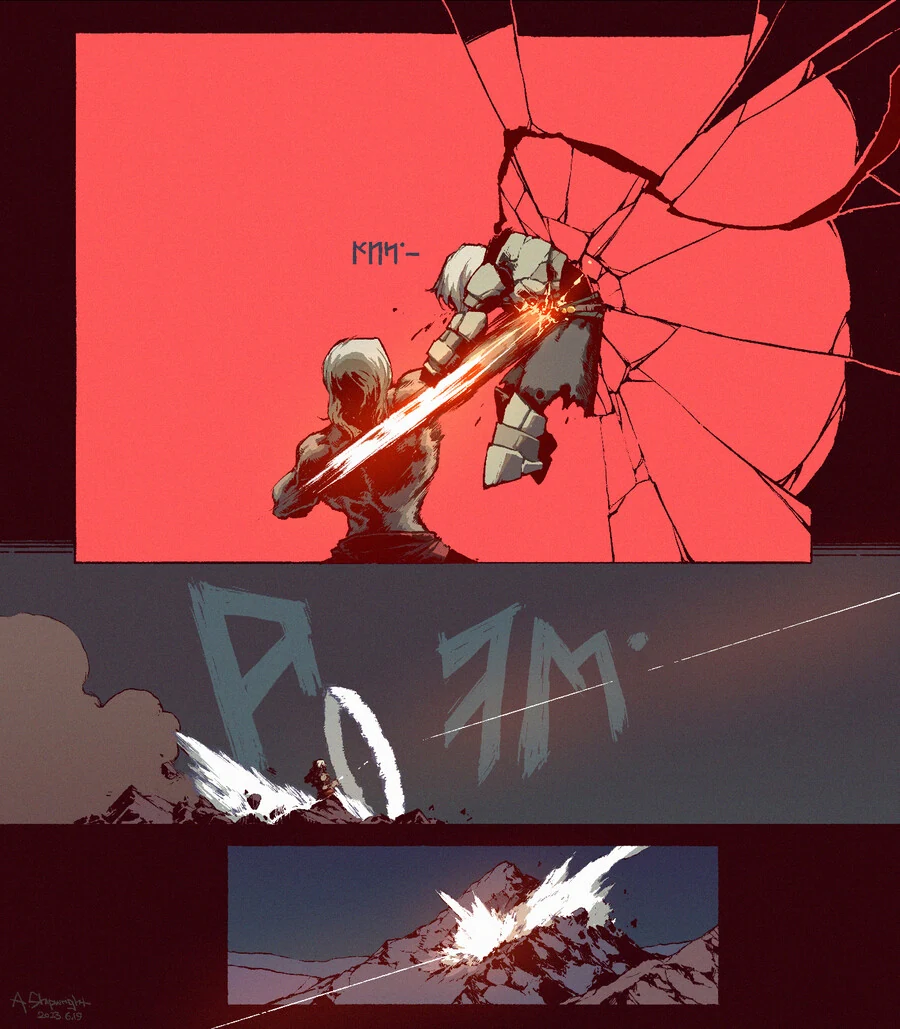 검 vs 주먹.manhwa - 이미지 2