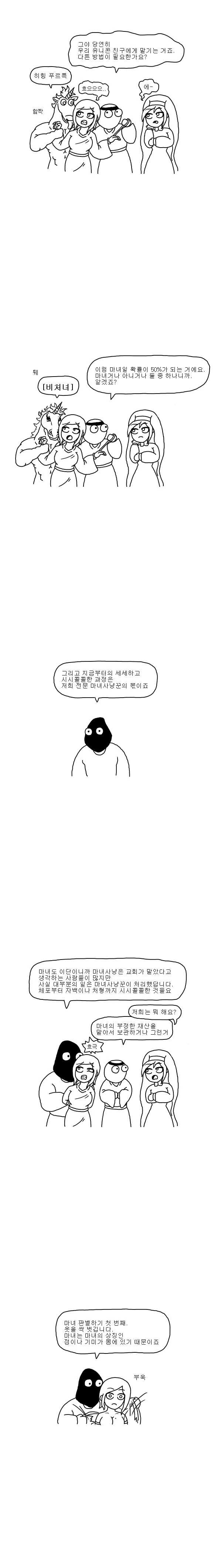 중세 유럽의 마녀사냥에 대해 알아보자.manhwa - 이미지 3