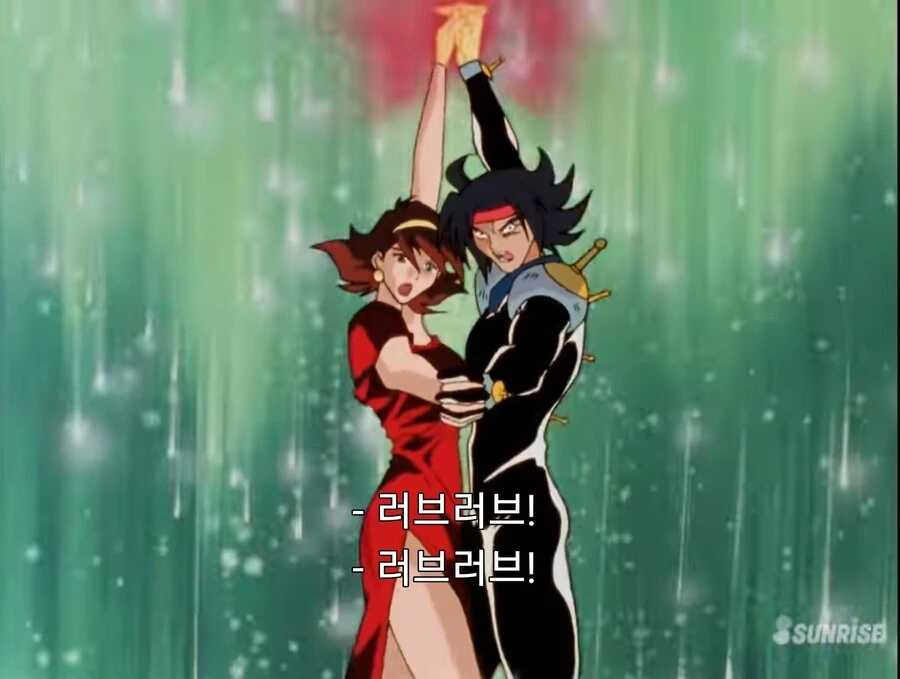 G건담)다시봐도 손발이 간지러운 그장면
